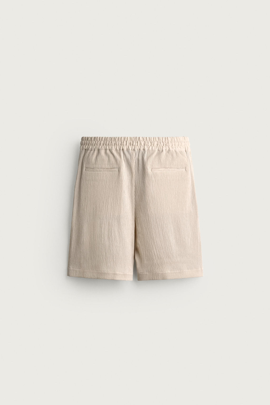 BERMUDA RELAXED FIT RELIEVE / Beige vigor? - Zara фото 6