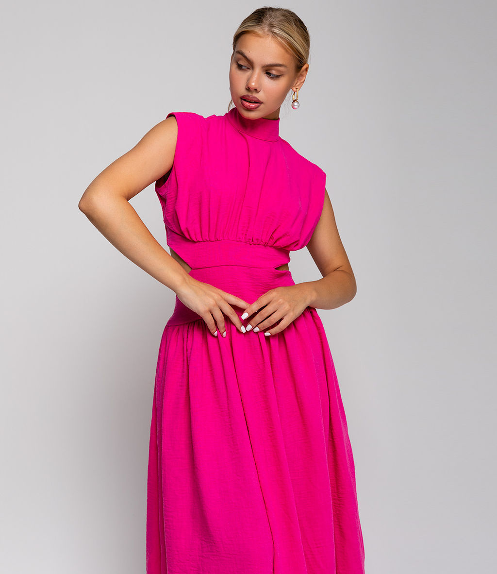 Платье #ОТЦ04002, фуксия - Dommod фото 10