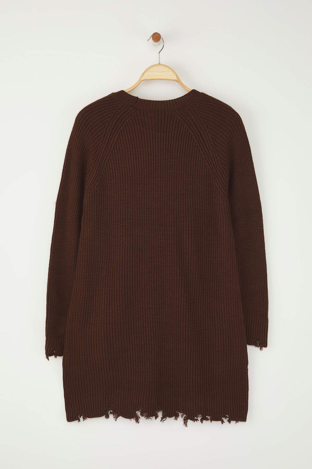 TRENDYOLMILLA Haki Mini Triko Genis Kal?p Ak?tma Detayl? Duz Elbise TWOAW24EL00113 фото 44