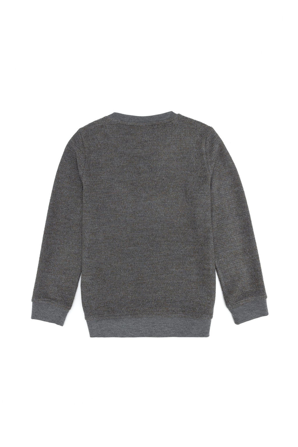 Серая меланжевая водолазка для мальчика - U.s. polo assn фото 5