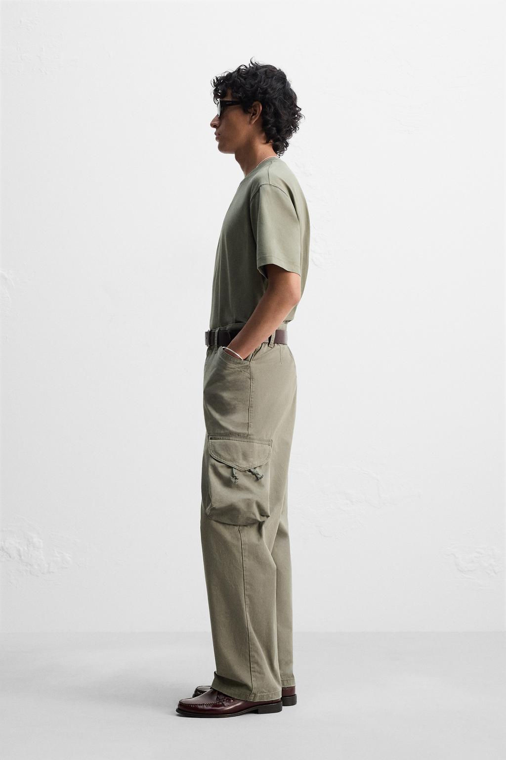 HEAVY WEIGHT SHORT SLEEVE T-SHIRT - Zara фото 6