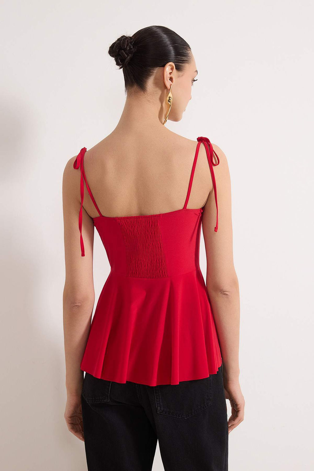 Trendyolmilla Beyaz Gogus Detayl? Orme Bluz TPRSS25BZ00006  фото 17