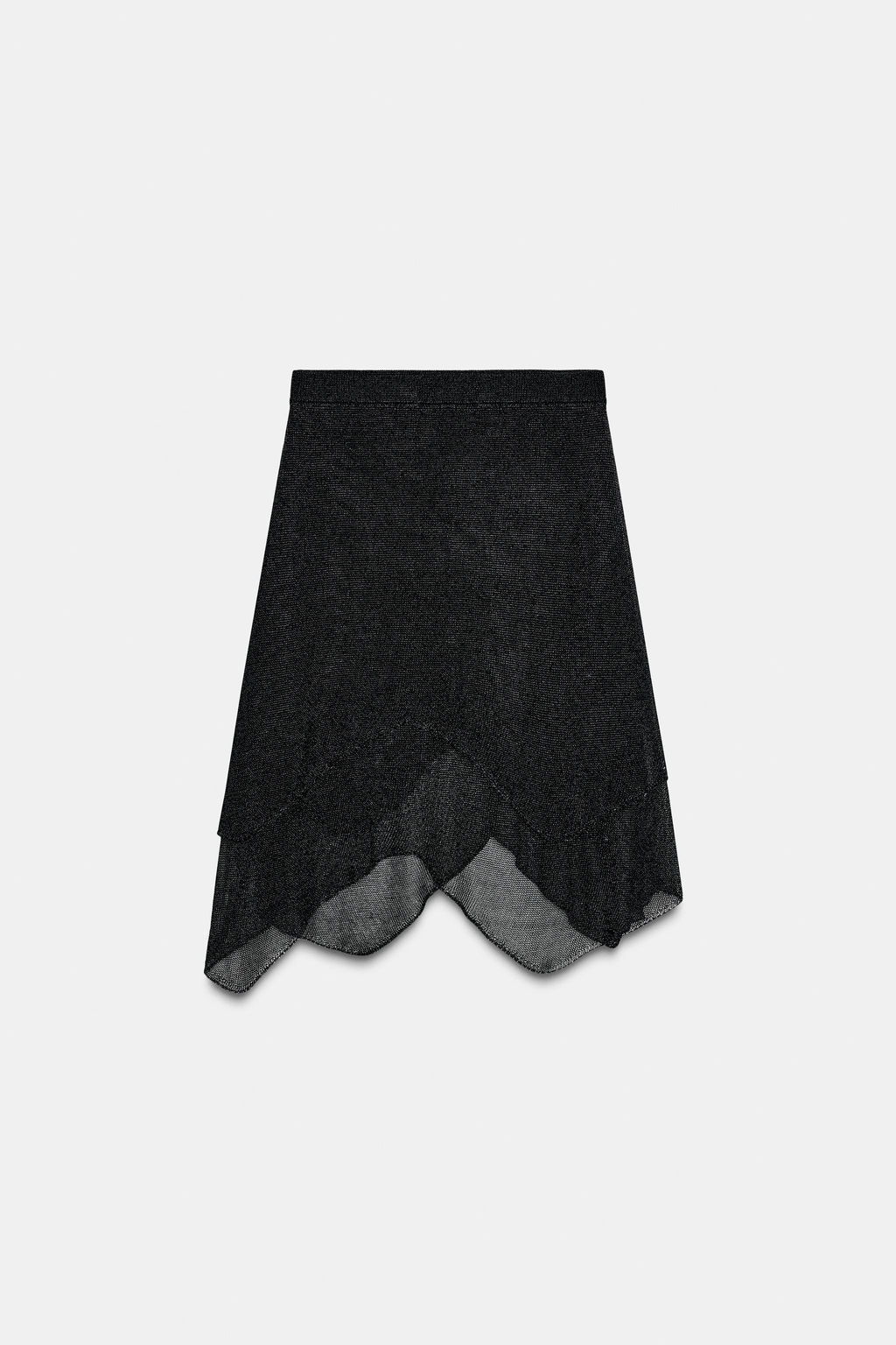 METALLIC KNIT SKIRT - Zara фото 2