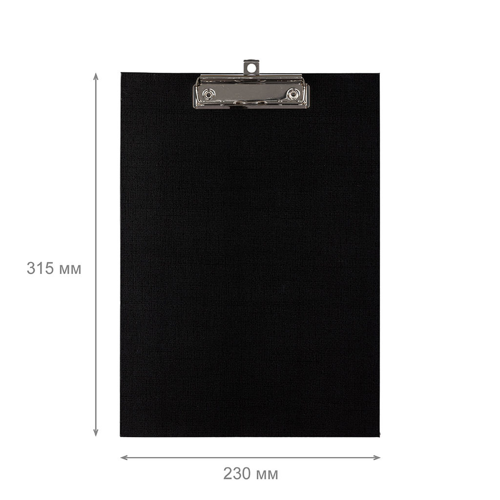 Expert Complete Classic Планшет PVC мет. прижим A4 50 шт. черный EC18721