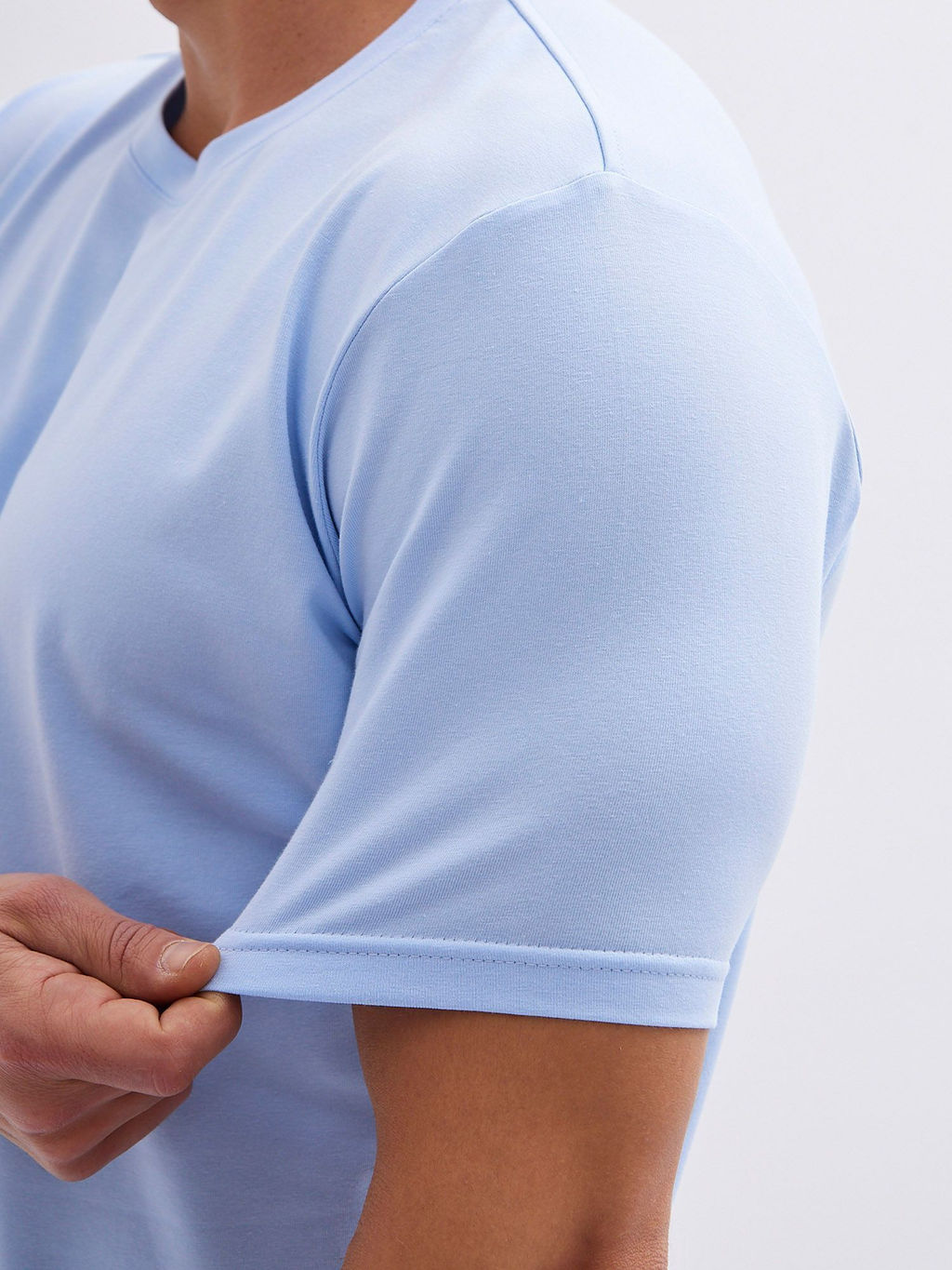 Футболка мужская короткий рукав GREG G145-KO-SA-S5120-N (св.голубой)