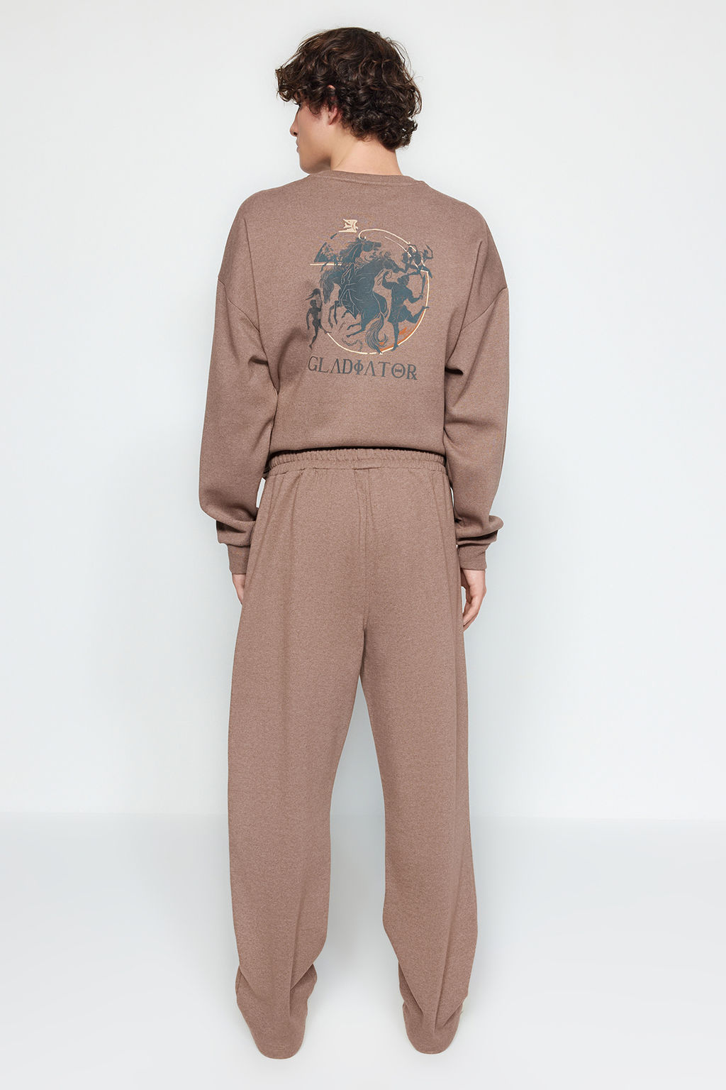 TRENDYOL MAN Vizon Oversize/Genis Kesim Cebi Dokulu Kumas Detayl? Ac?k Paca Esofman Alt? TMNAW24EA00025 - Trendyolmilla фото 12