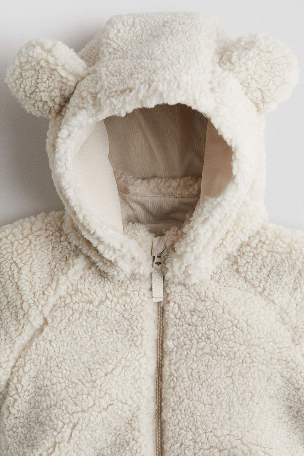 Chaqueta de peluche con capucha - H&m фото 2