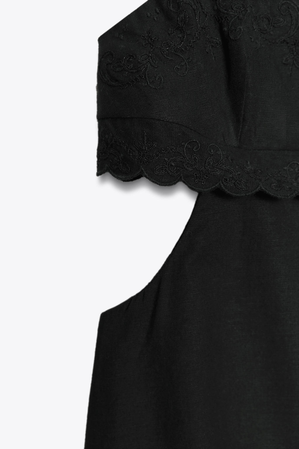 CUT-OUT EMBROIDERED DRESS - Zara фото 16