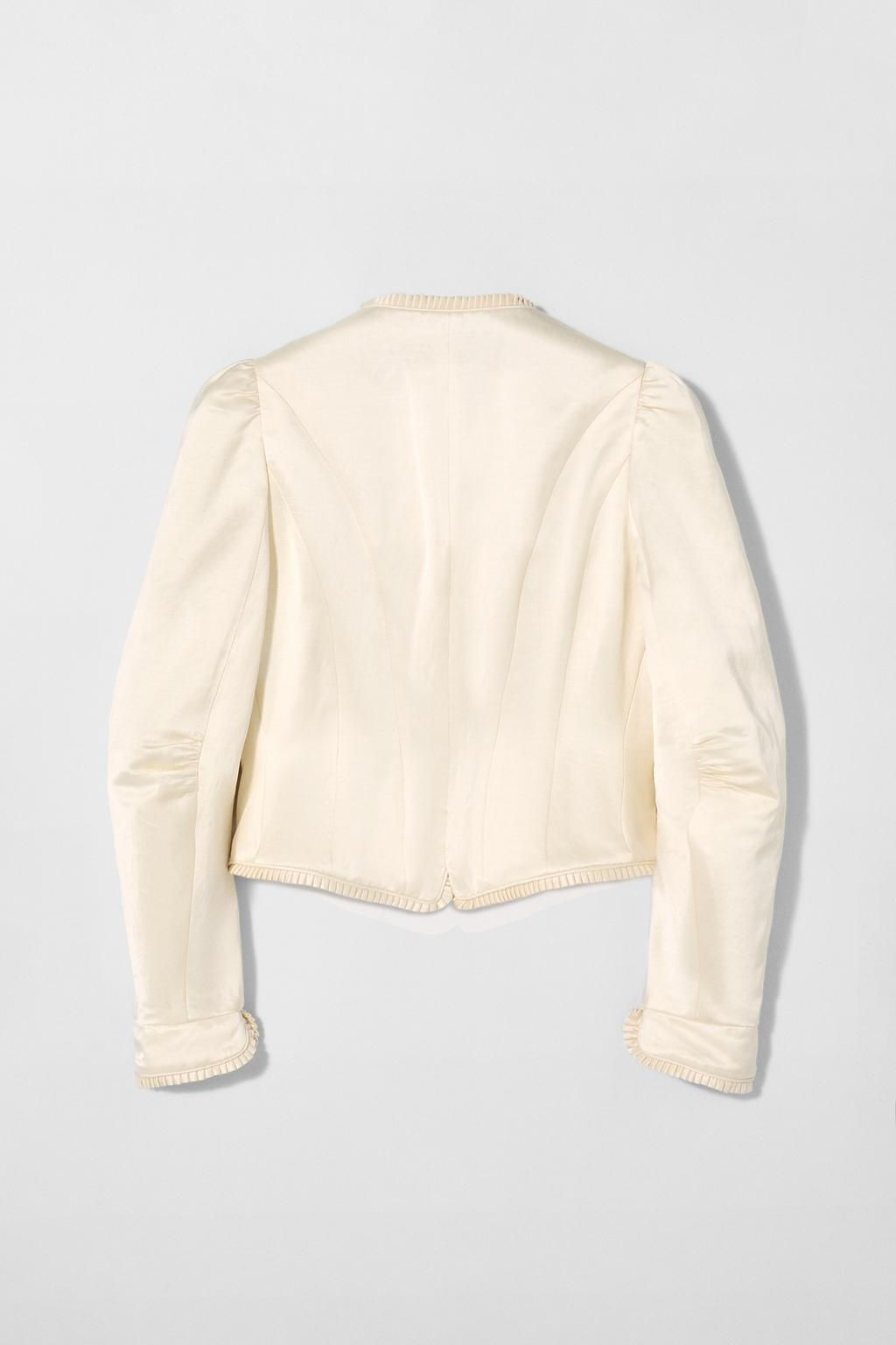 LINEN BLEND CORSET JACKET KATE MOSS X ZARA  фото 4
