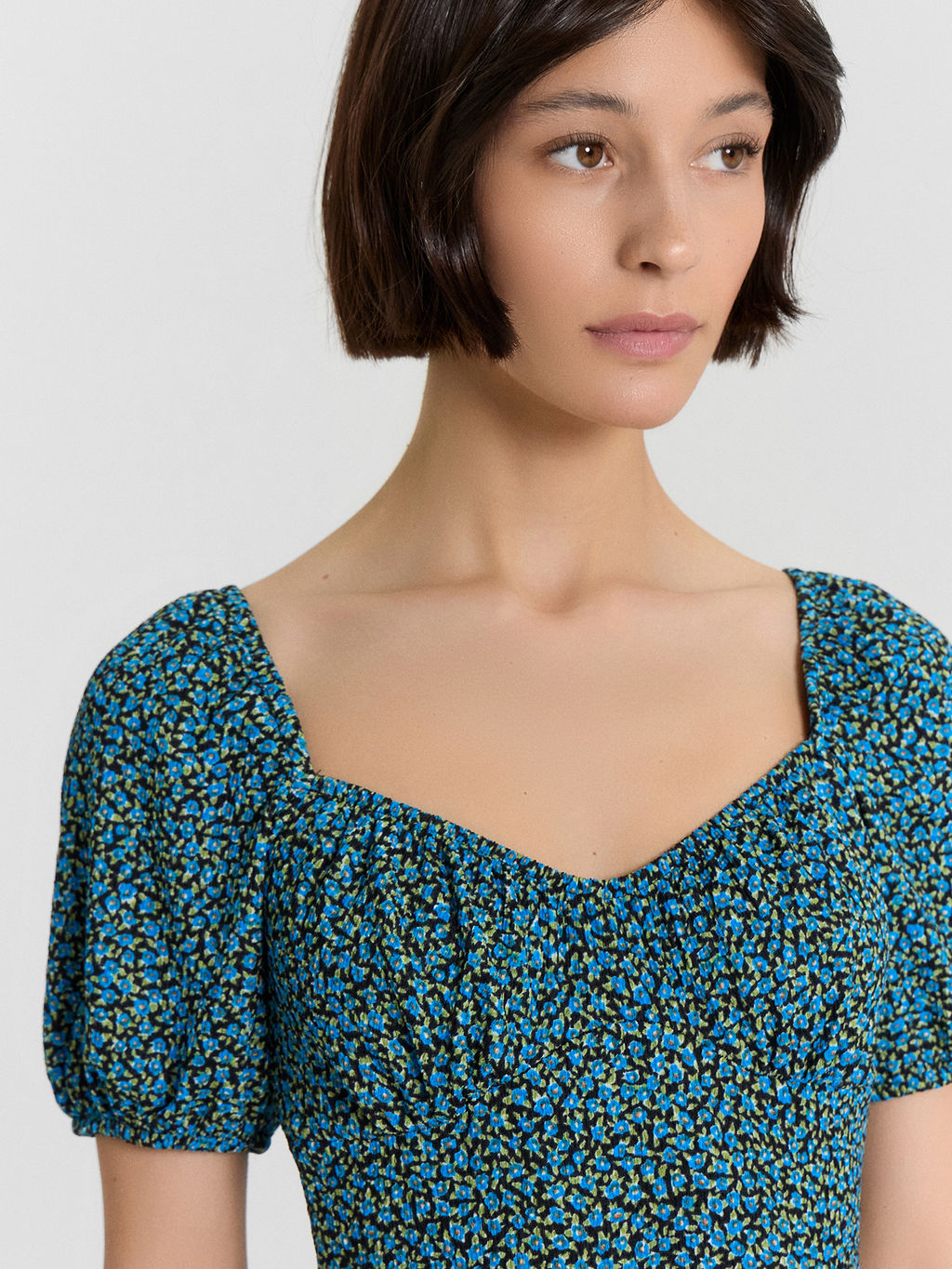 Платье женское с цветочным принтом - Mark formelle фото 4