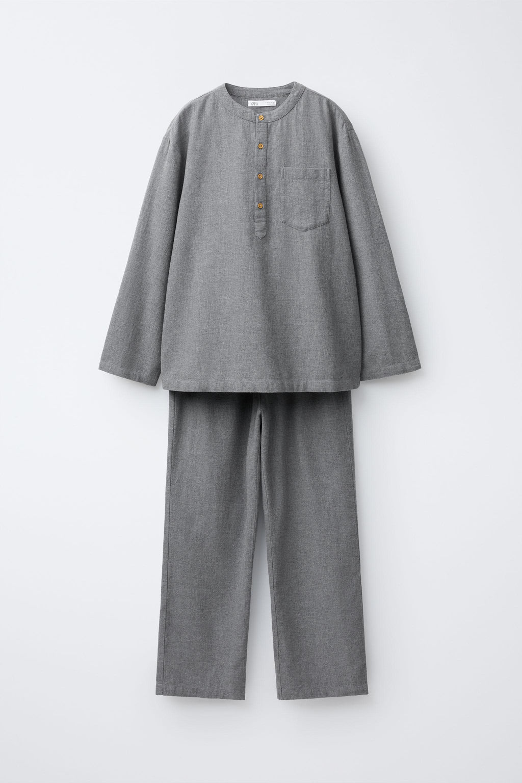 AGES 6-14 / STAND COLLAR PYJAMAS