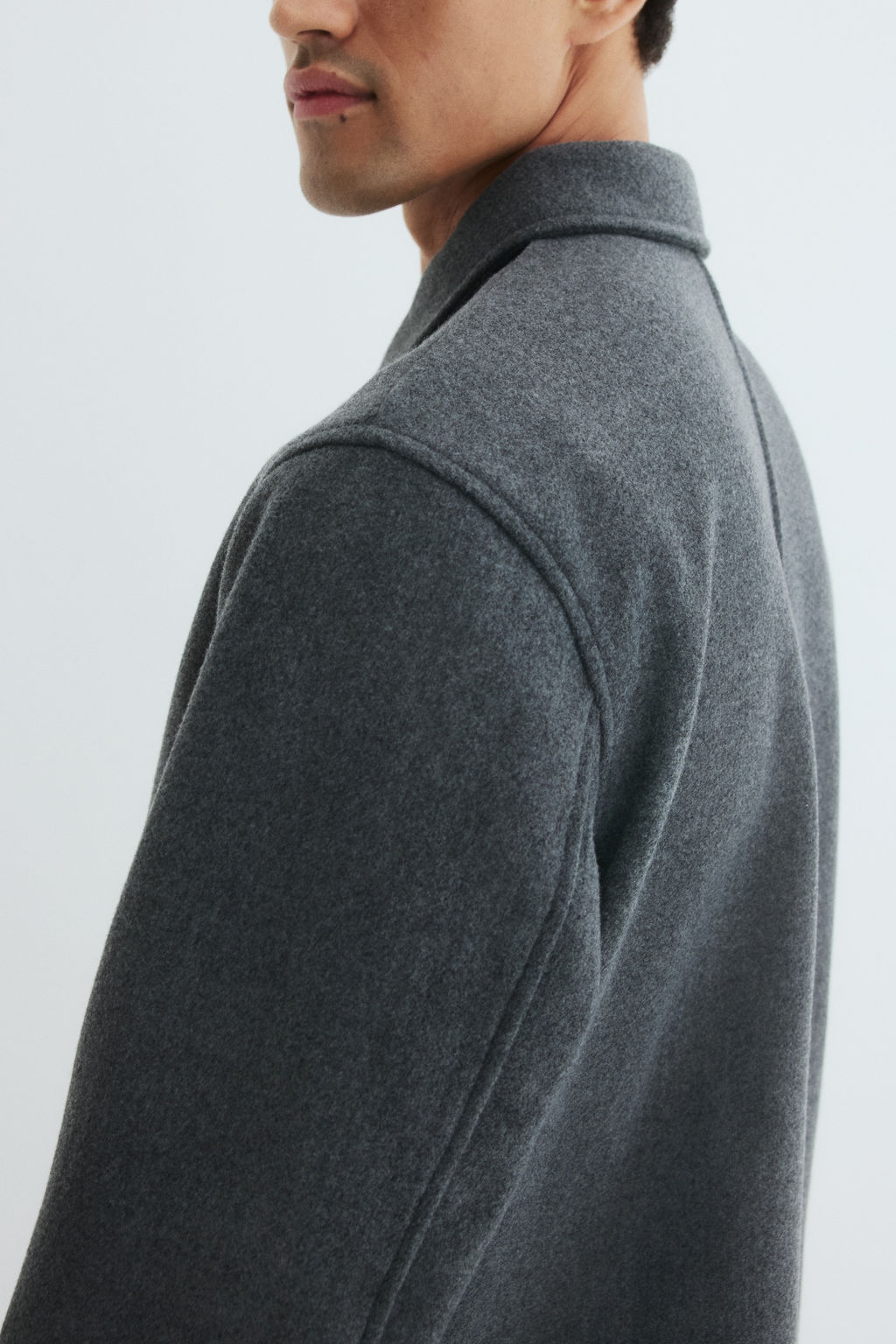 Sobrecamisa de fieltro Regular Fit - H&m фото 4