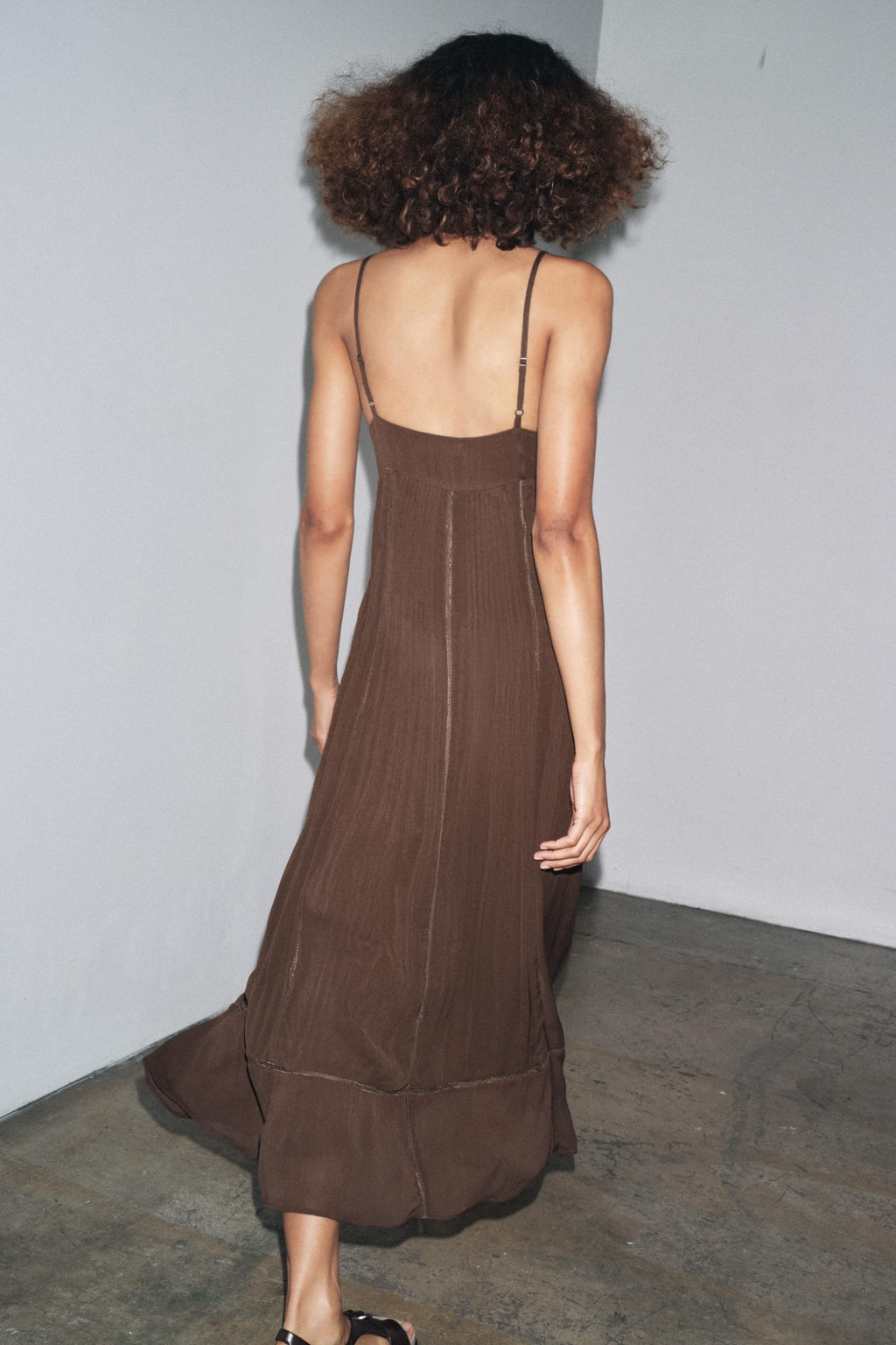 ZW COLLECTION STRAPPY DRESS - Zara фото 14