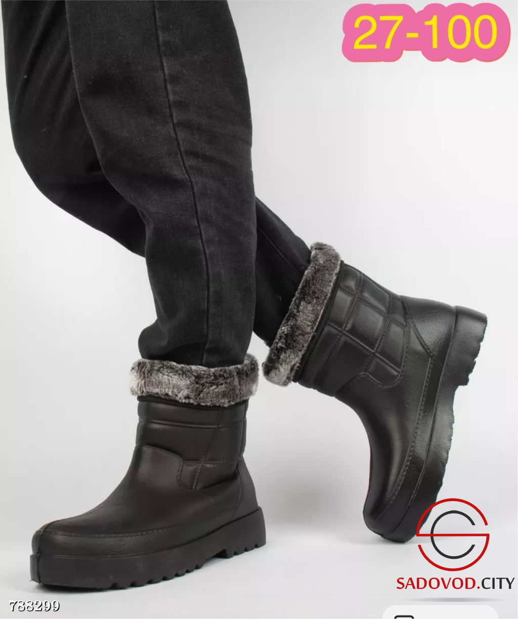 Галоши мужские зимние водонепроницаемые - Bruno фото 4