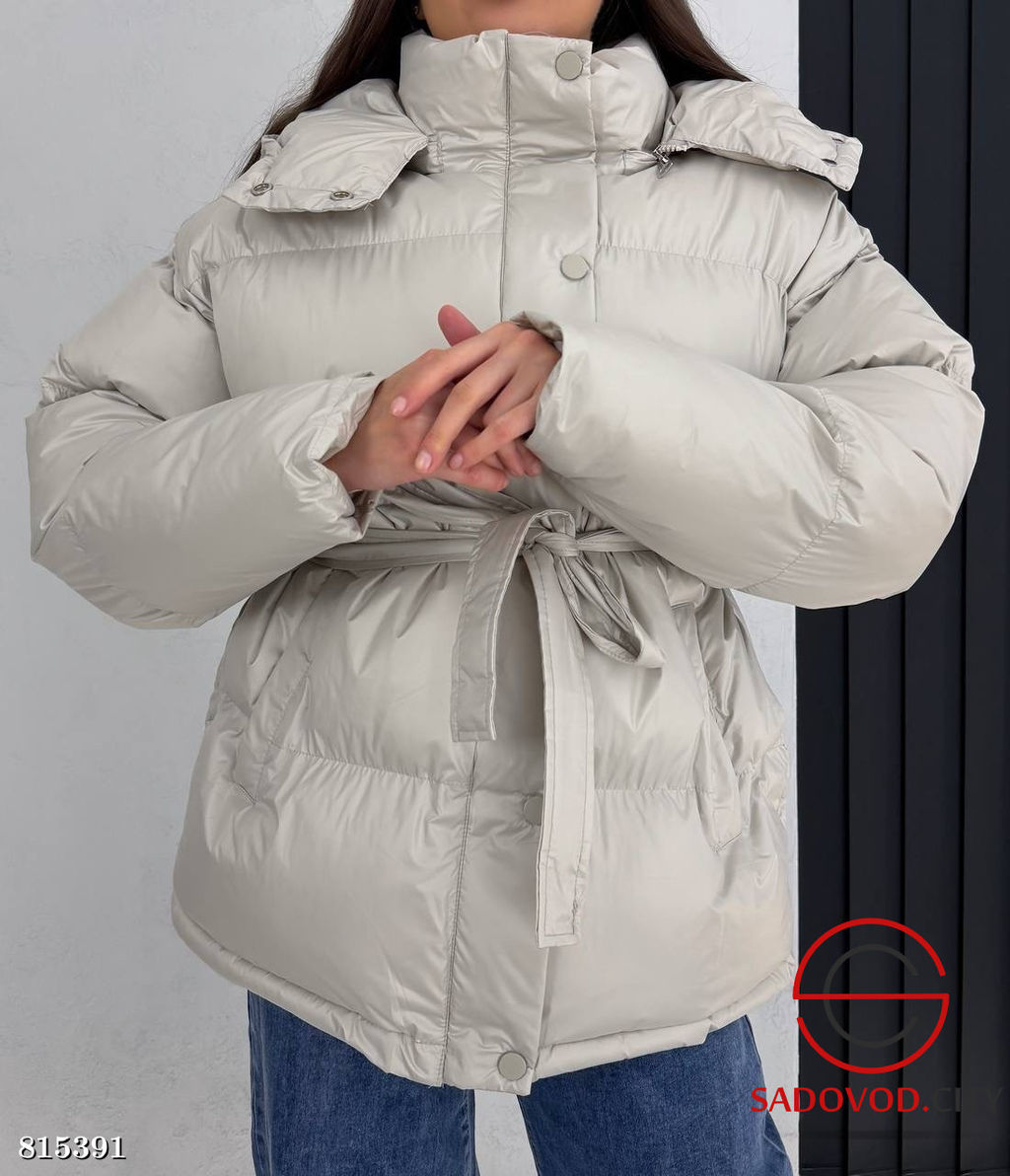 Зимняя женская куртка с капюшоном - Bruno фото 5