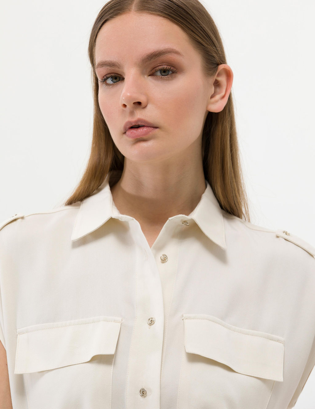 Krem Ku_ak Detayl_ Volanl_ Elbise - Pierre cardin фото 3