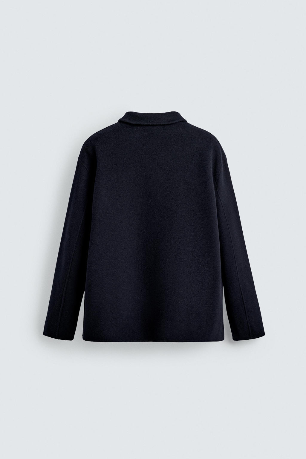 WOOL OVERSHIRT WITH POCKETS - Zara фото 8