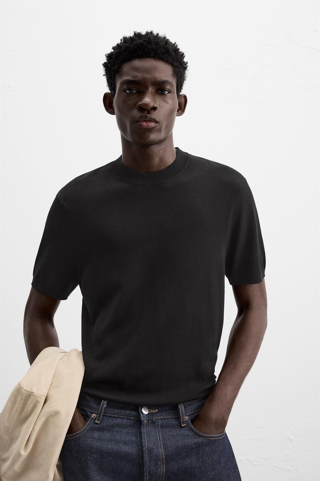 KNIT MOCK NECK TOP - Zara фото 14