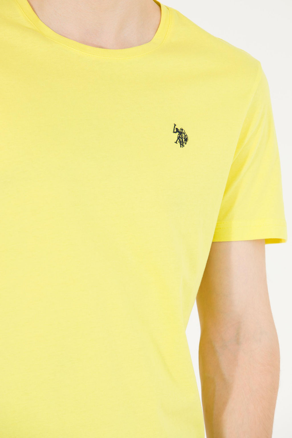 U. S. Polo Assn Мужская футболка Citron Basic с круглым вырезом - U.s. polo assn фото 7