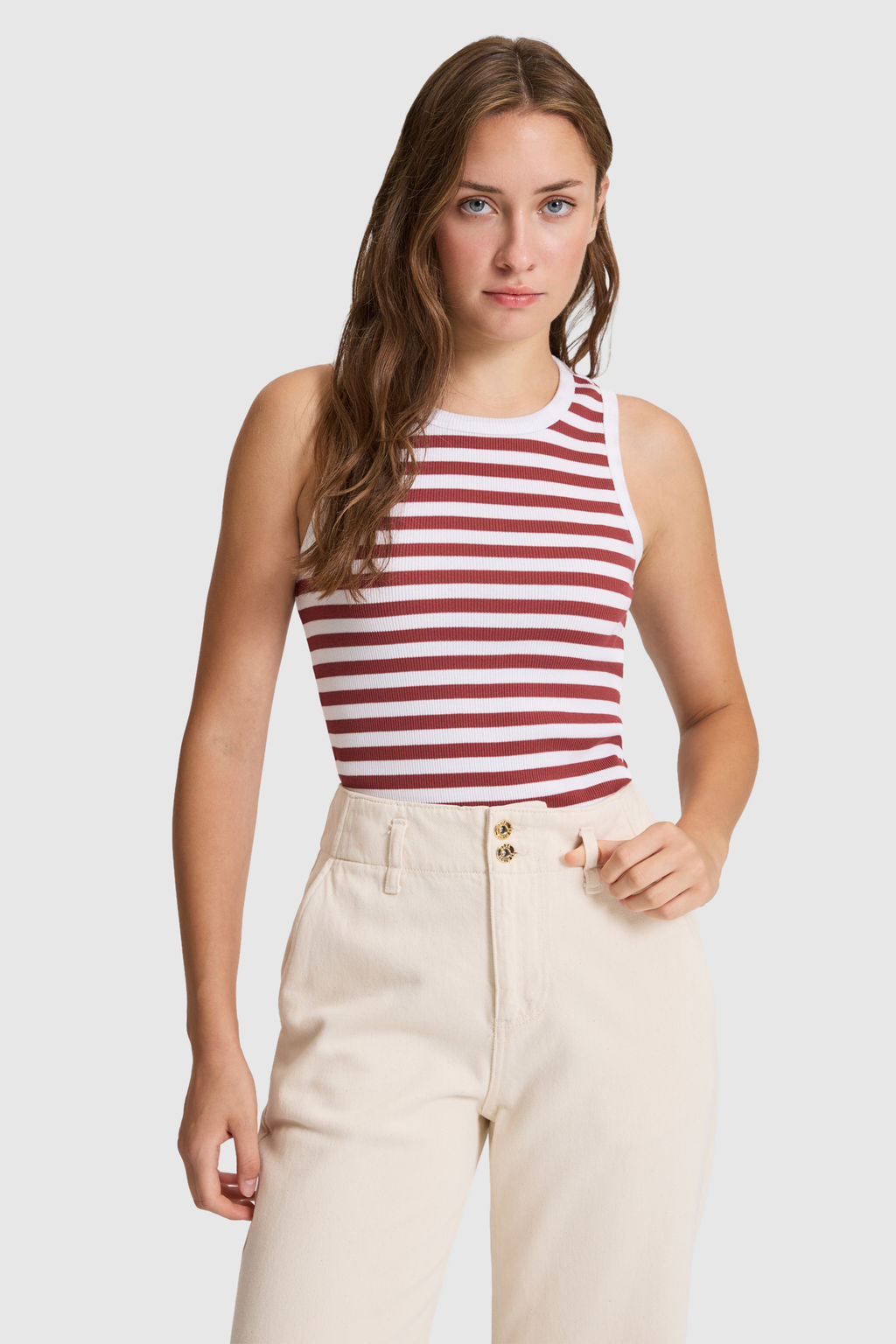 Kad_n Beyaz Bisiklet Yaka Ti__rt - U.s. polo assn фото 3