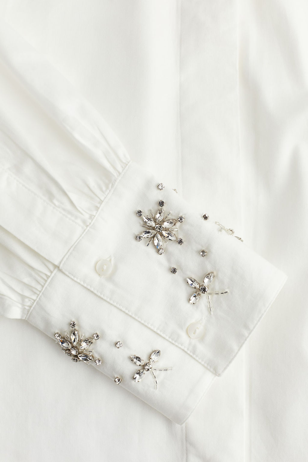 Blusa de algodon con strass - H&m фото 6