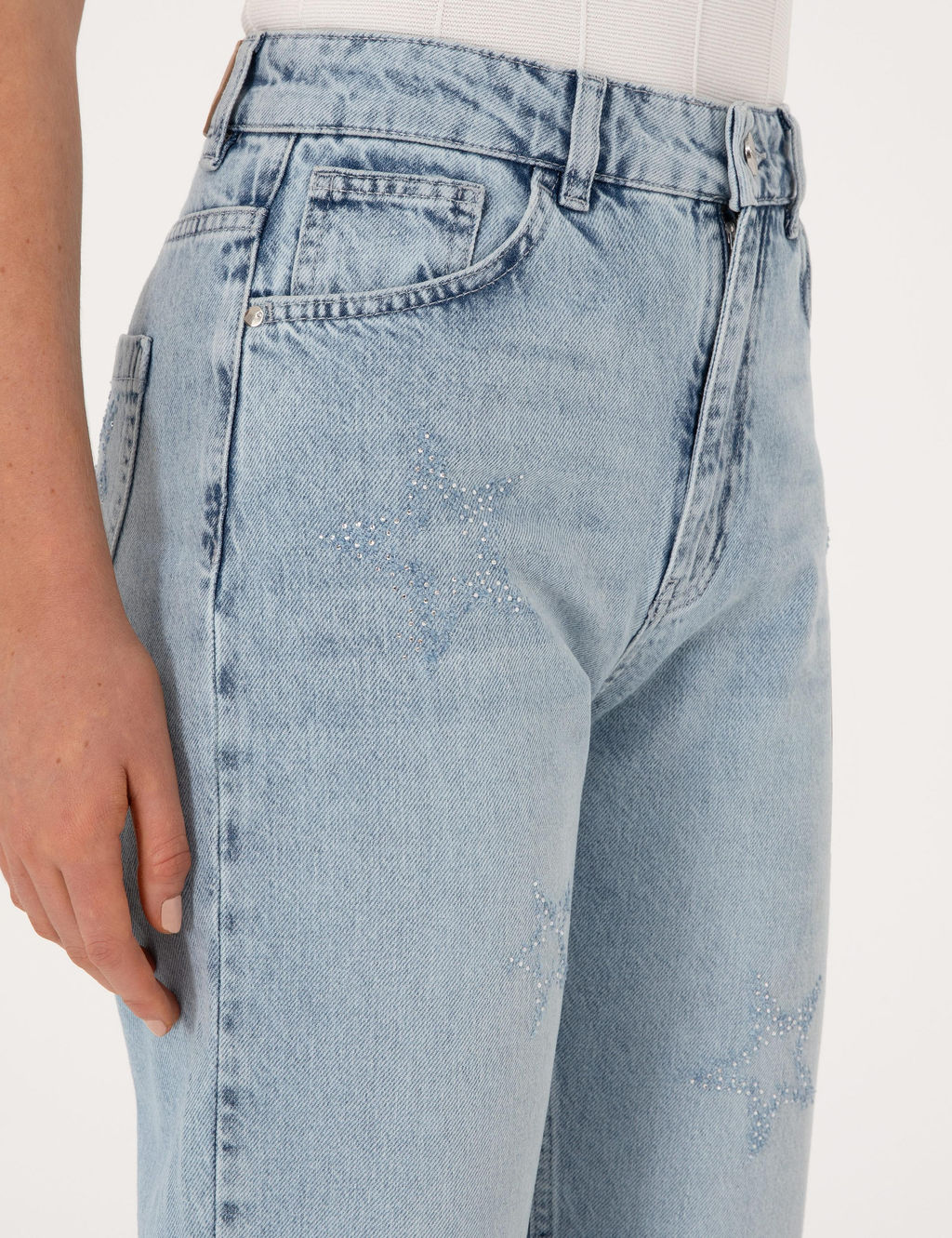 A__k Mavi Straight Fit Jean Pantolon