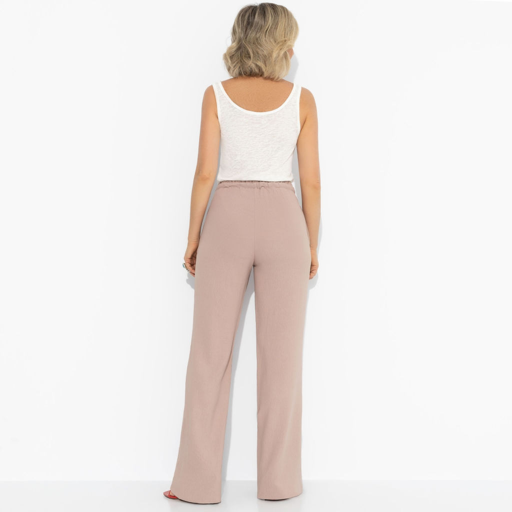 Брюки на резинке, Оглушительный успех (капучино) - Charutti фото 5