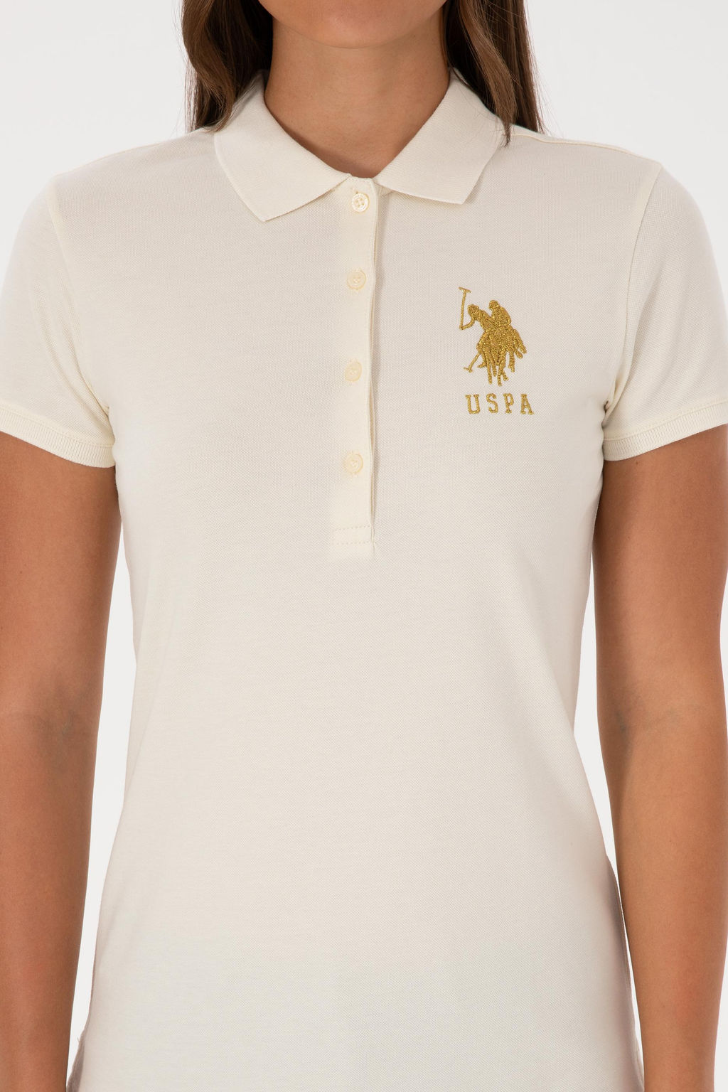Kad_n Krem Basic Ti__rt - U.s. polo assn фото 6