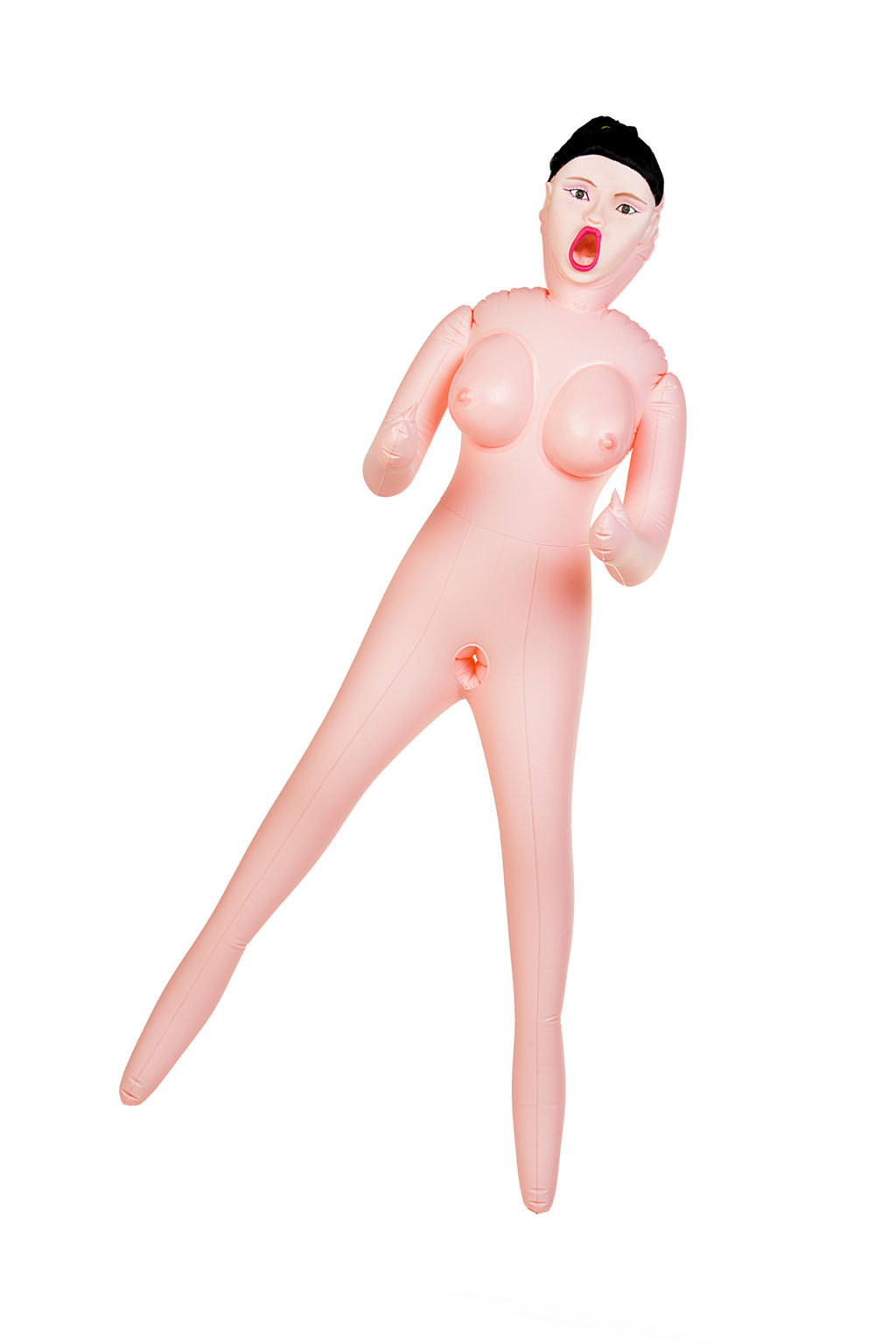 Кукла надувная Dolls-X by TOYFA Scarlett, брюнетка, с тремя отверстиями, кибер вставка, вагина-анус