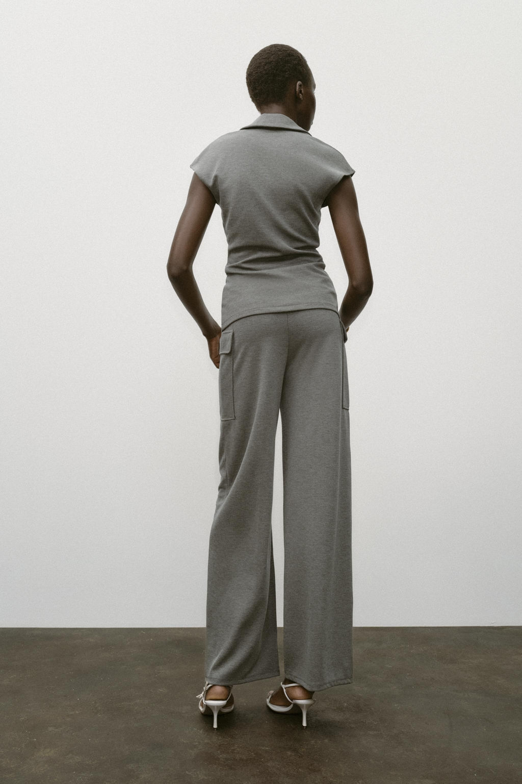 PIQU_ TROUSERS WITH POCKETS - Zara фото 5