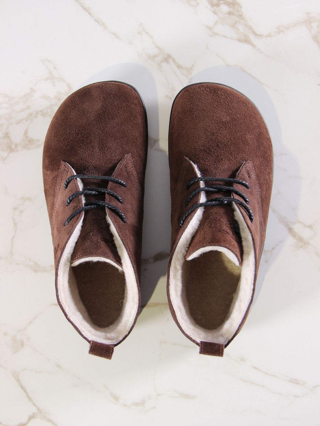 Босоногие ботинки EDART 208.NATAbl.Коричневая замша/байка фото 11