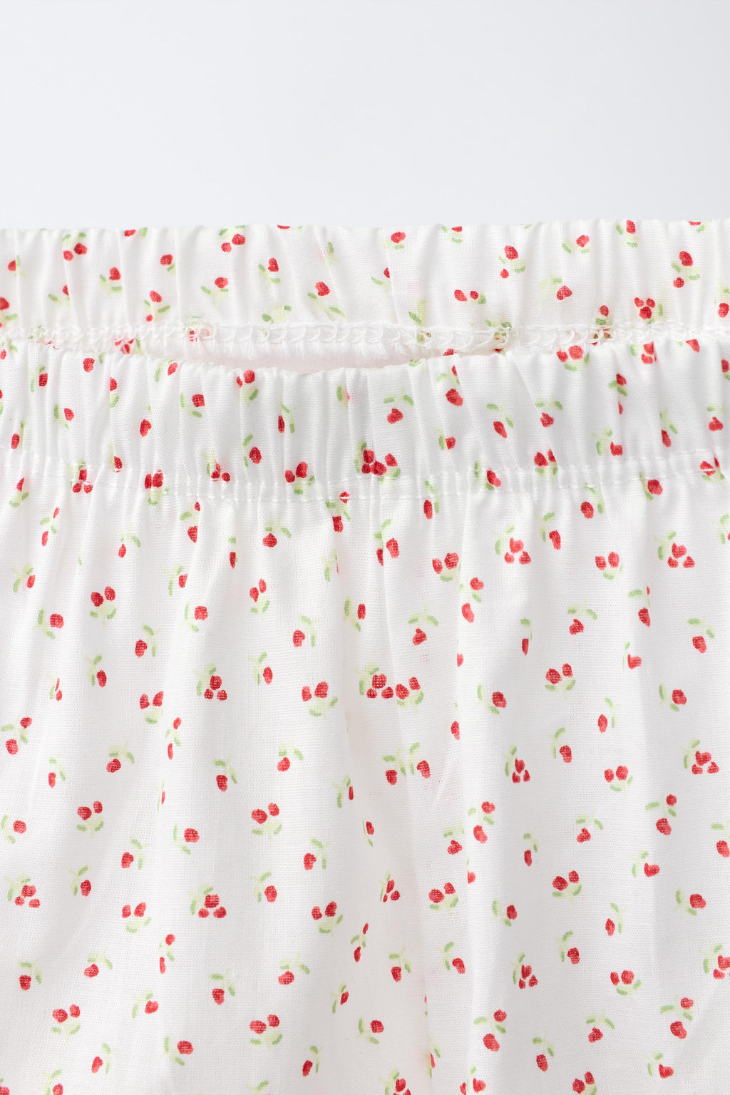6-14 A?OS/ PIJAMA TEXTO FLORES / Blanco / Rojo - Zara фото 8