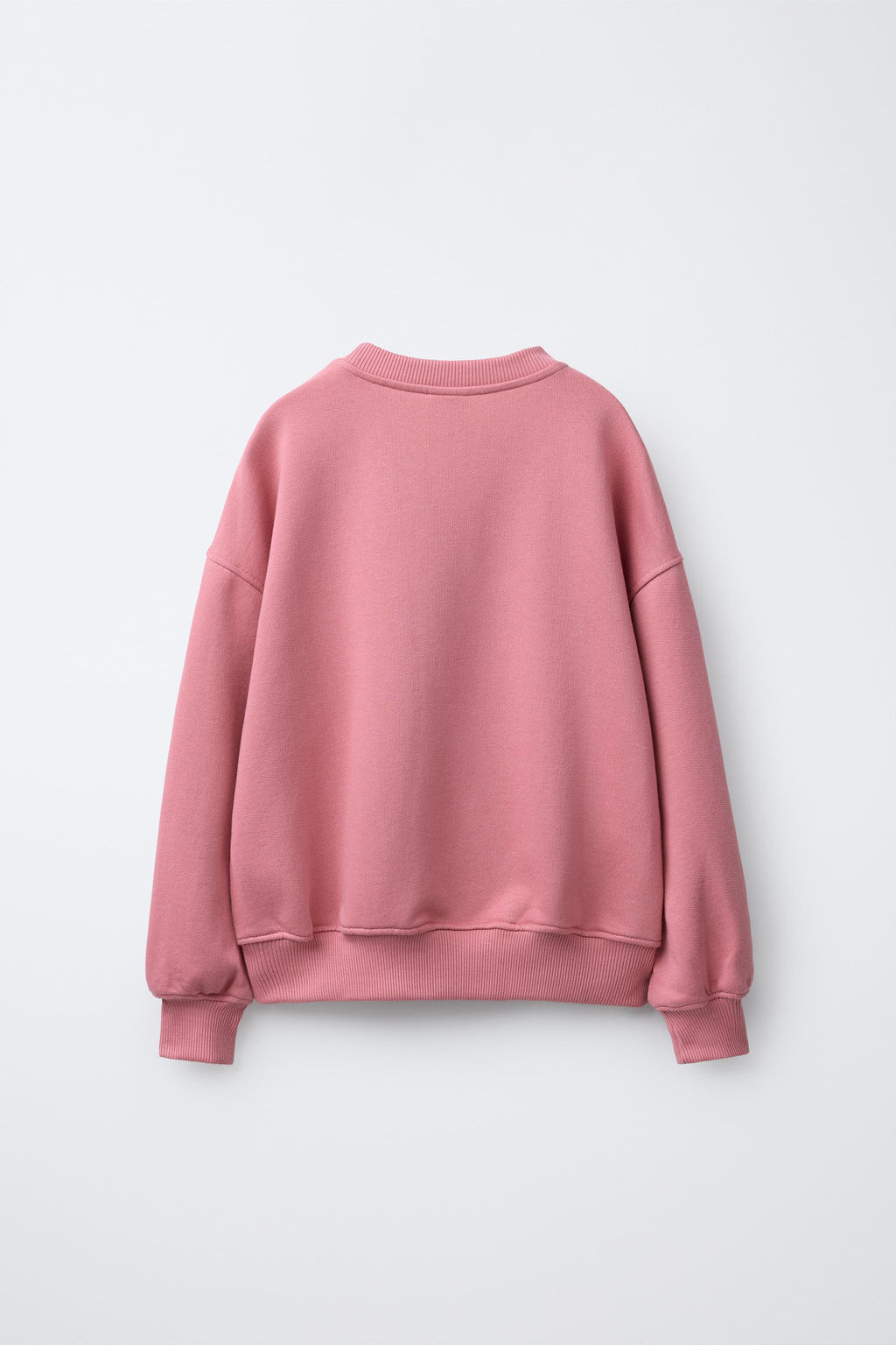 SWEATSHIRT WITH SLOGAN AND FLORAL EMBROIDERY - Zara фото 2