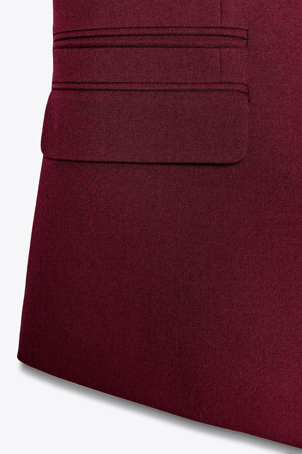 ZW COLLECTION WAISTCOAT WITH POCKETS - Zara фото 7