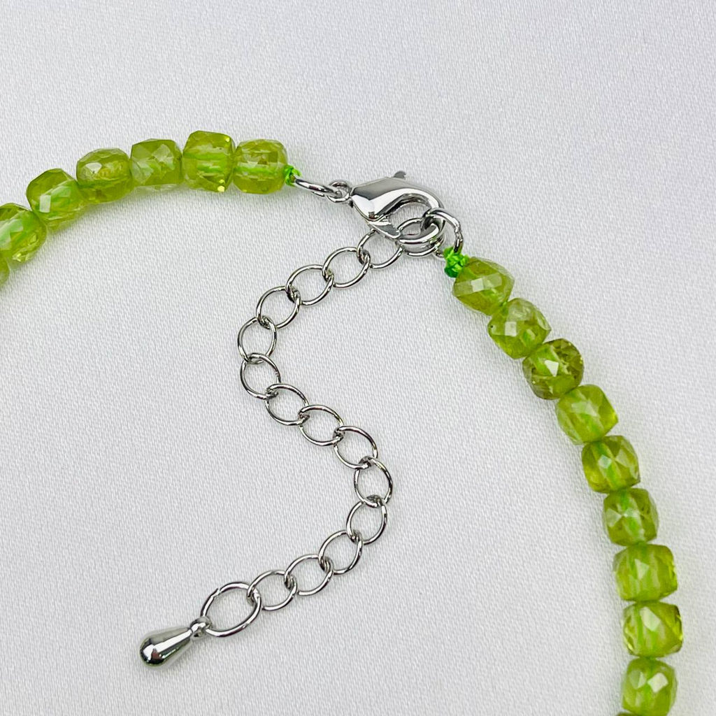 Браслет из Хризолита 17,5 см +