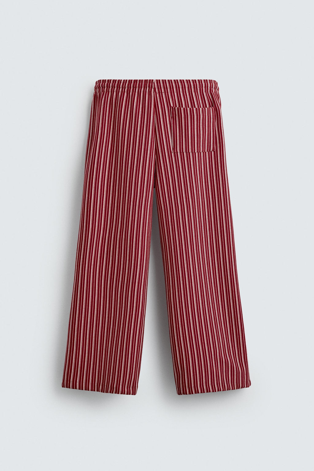 STRIPED RELAXED FIT TROUSERS - Zara фото 7