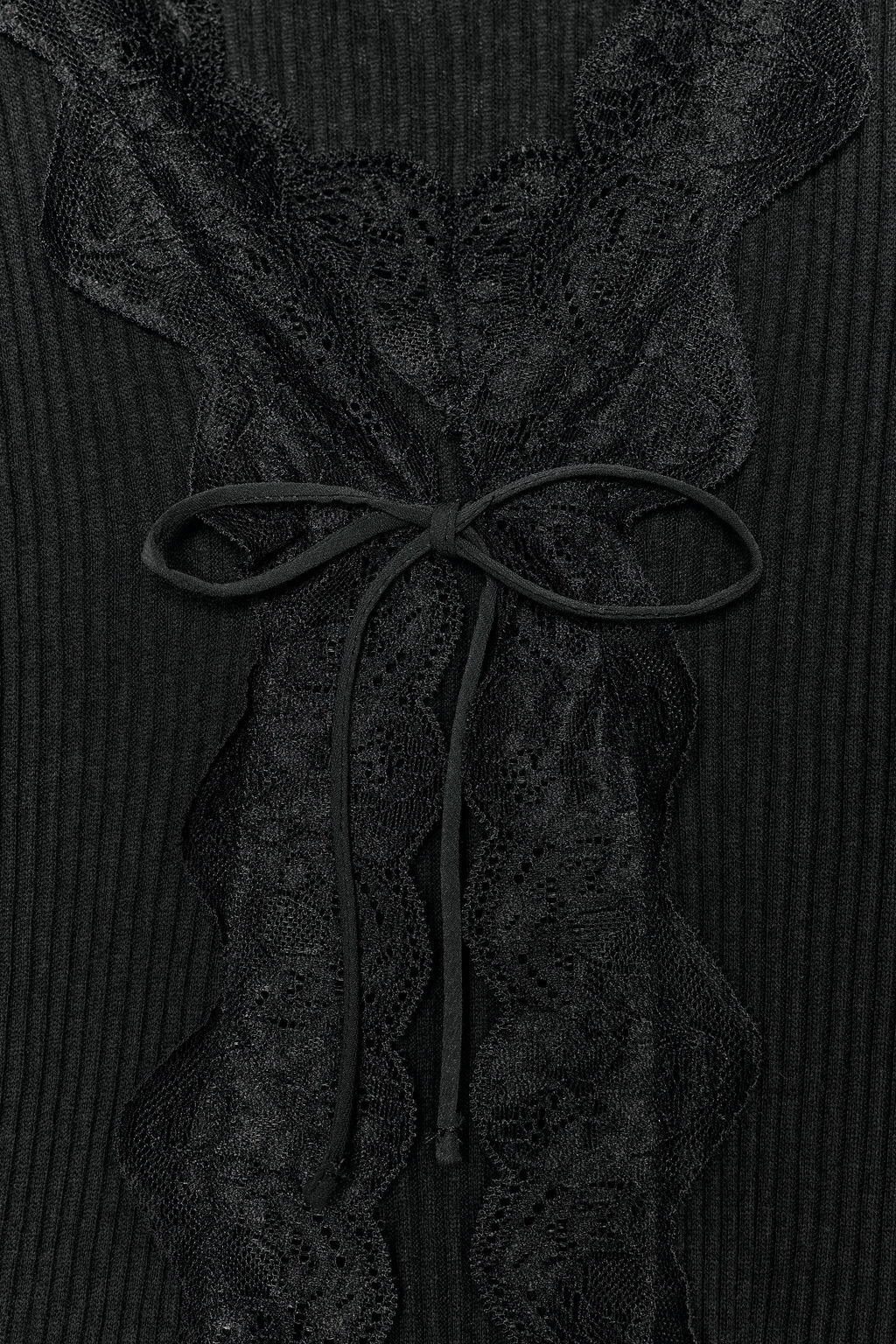 COMBINED RIBBED JACKET - Zara фото 12