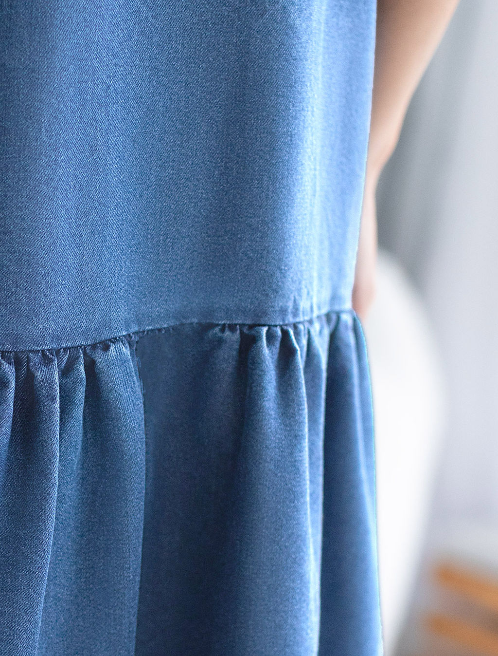 Сарафан из лиоцелла под деним - Vilatte фото 3