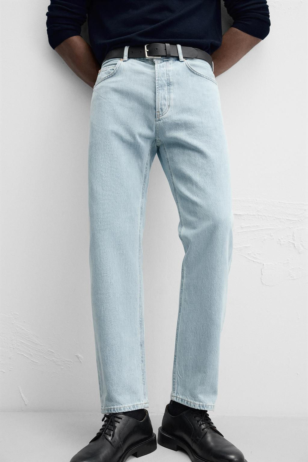 STRAIGHT-FIT REGULAR JEANS - Zara фото 41