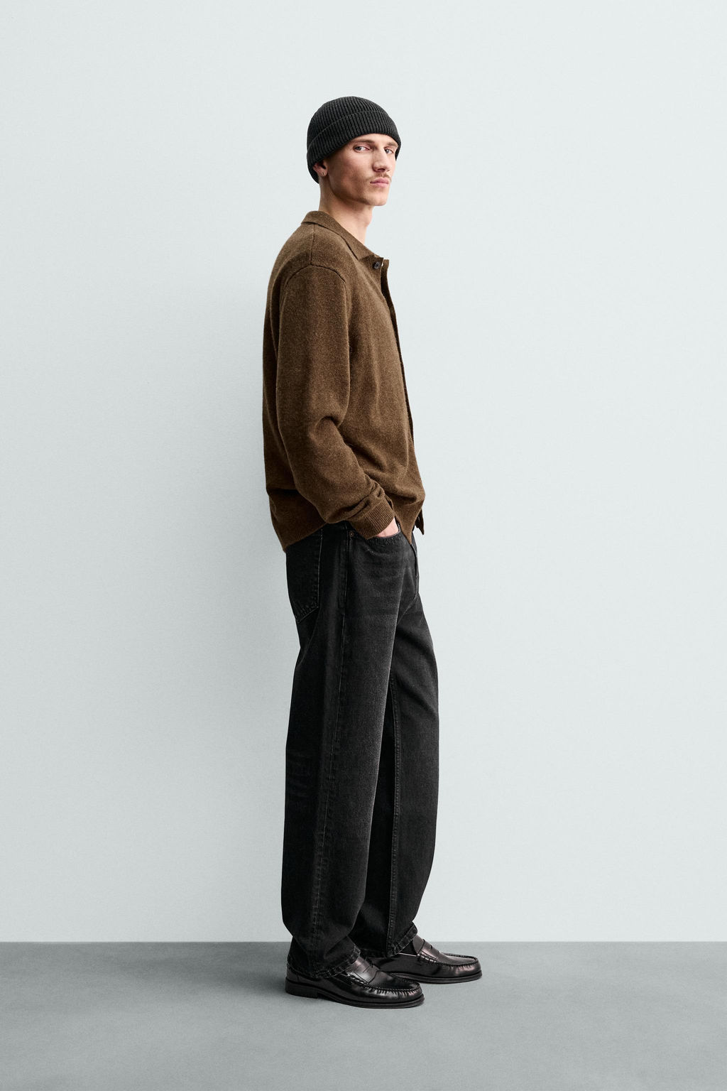 KNIT WOOL - ALPACA ORIGINS OVERSHIRT - Zara фото 4