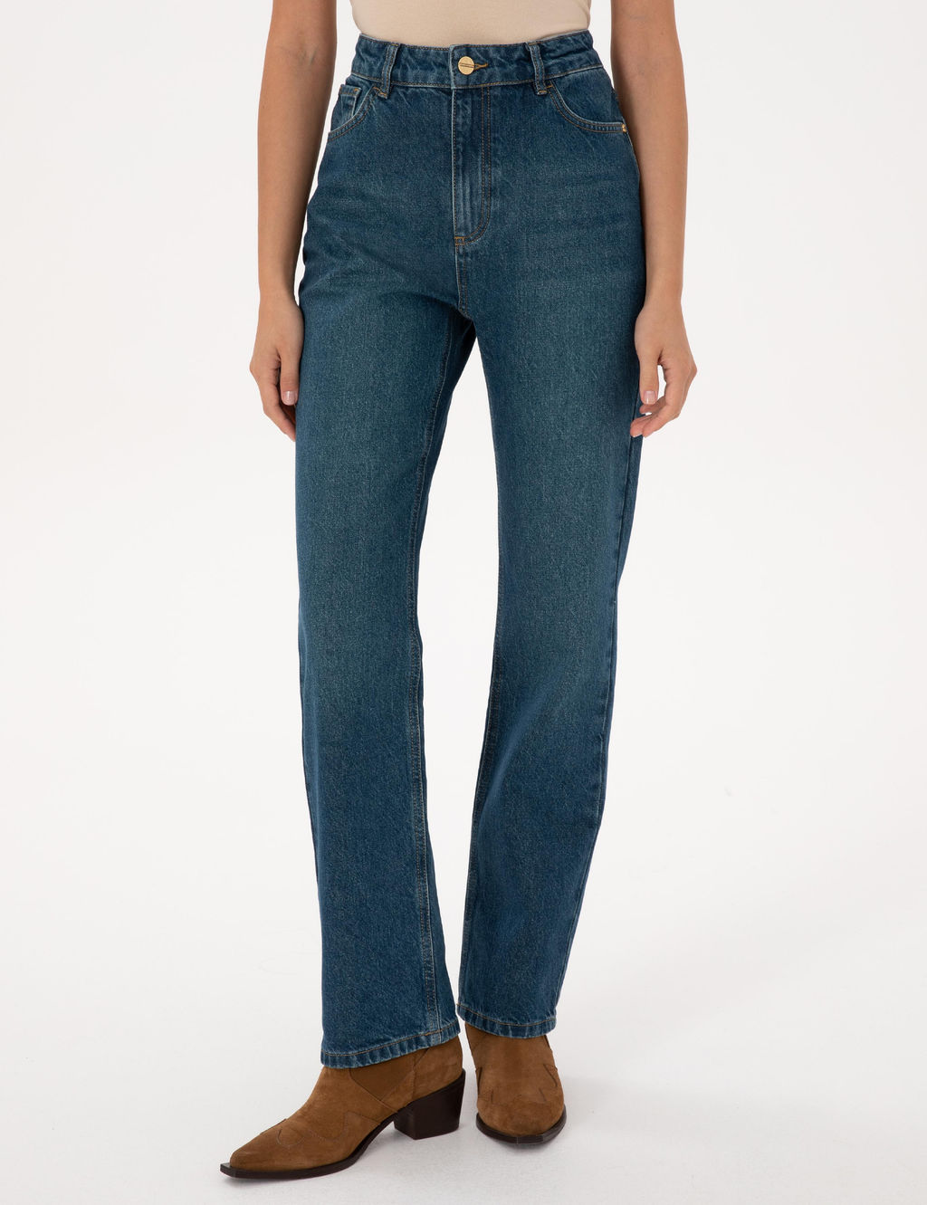 Mavi Straight Fit Jean Pantolon - Pierre cardin фото 2