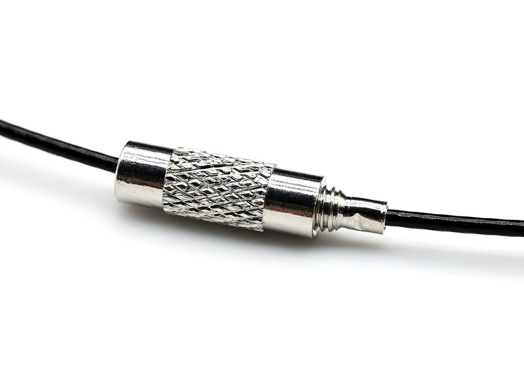 Розовый чокер для кулонов и подвесок из полимера, 45см