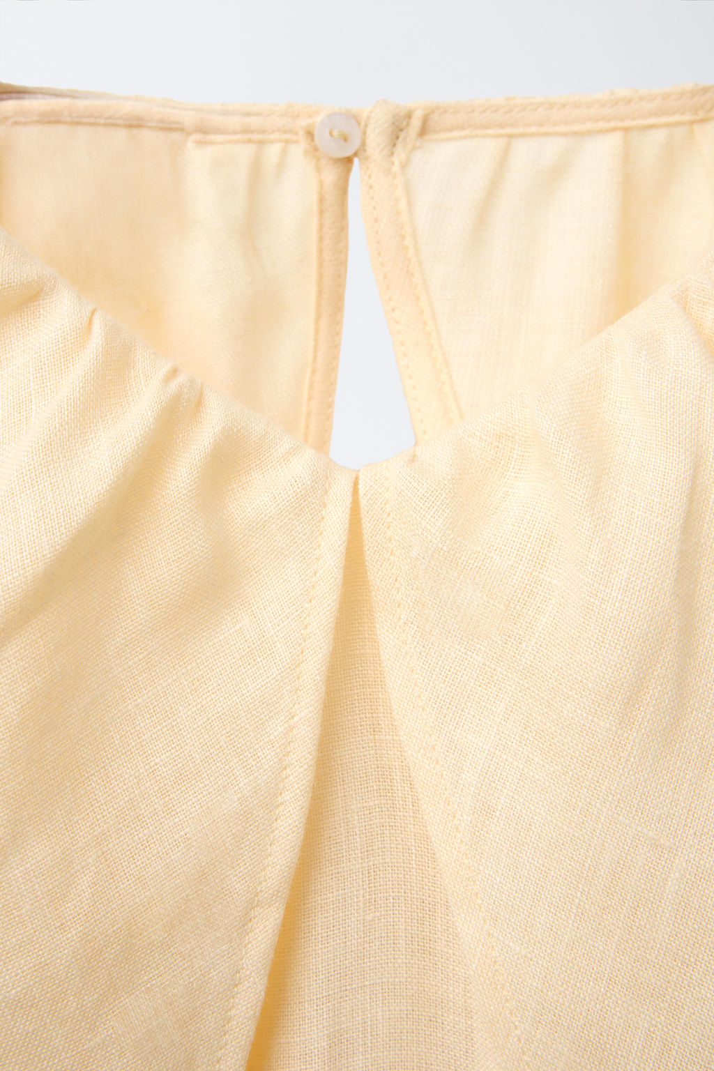 RUFFLED 100% LINEN PLAYSUIT - Zara фото 4
