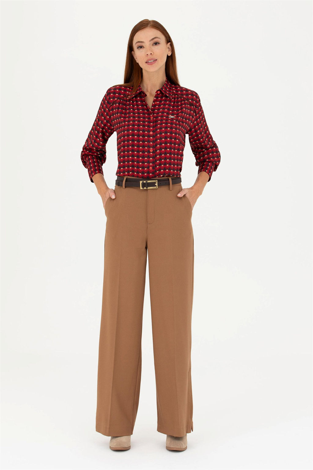 Женские кокосовые брюки - U.s. polo assn фото 8