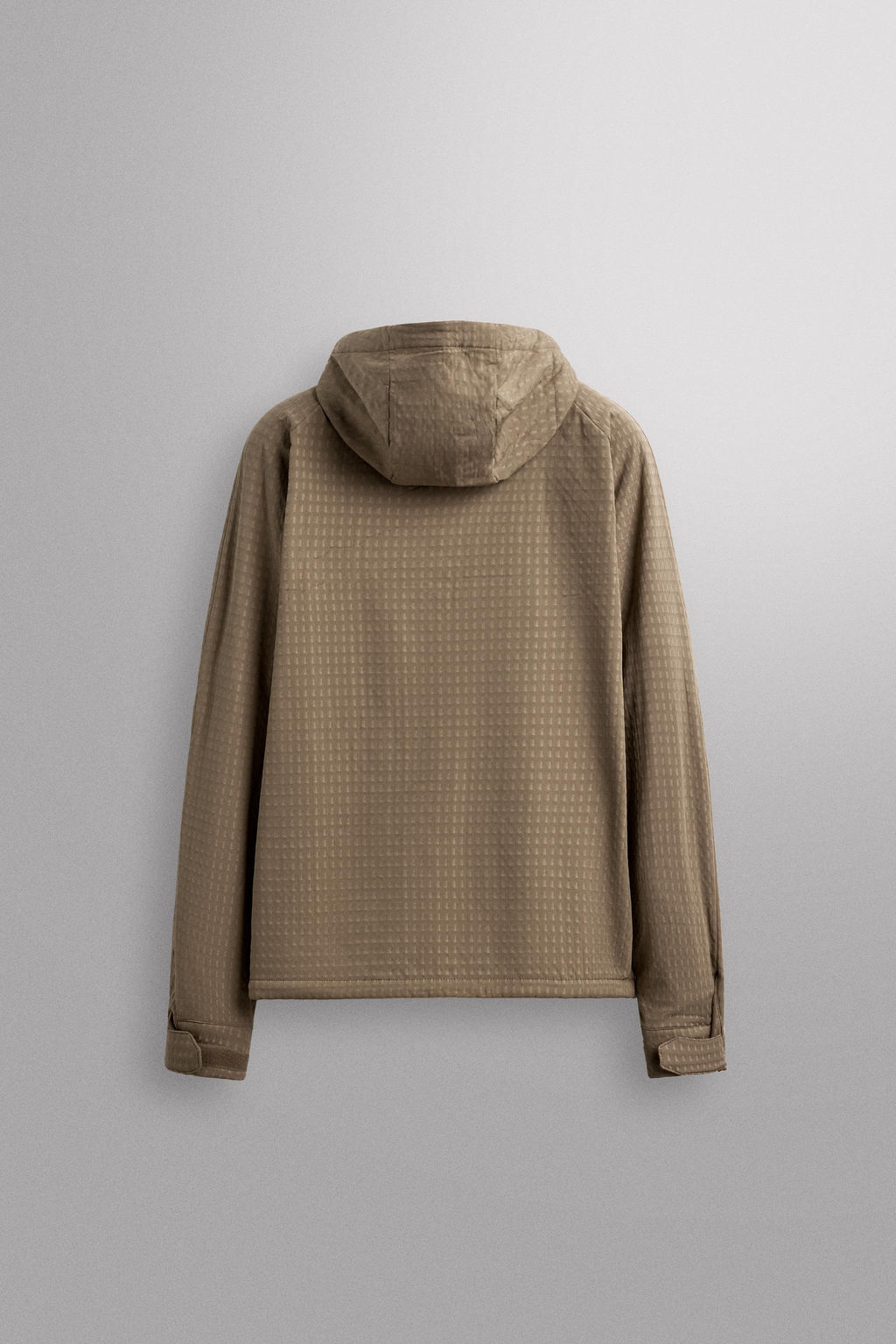 SUDADERA T?CNICA COMBINADO POLAR / Tostado - Zara фото 8