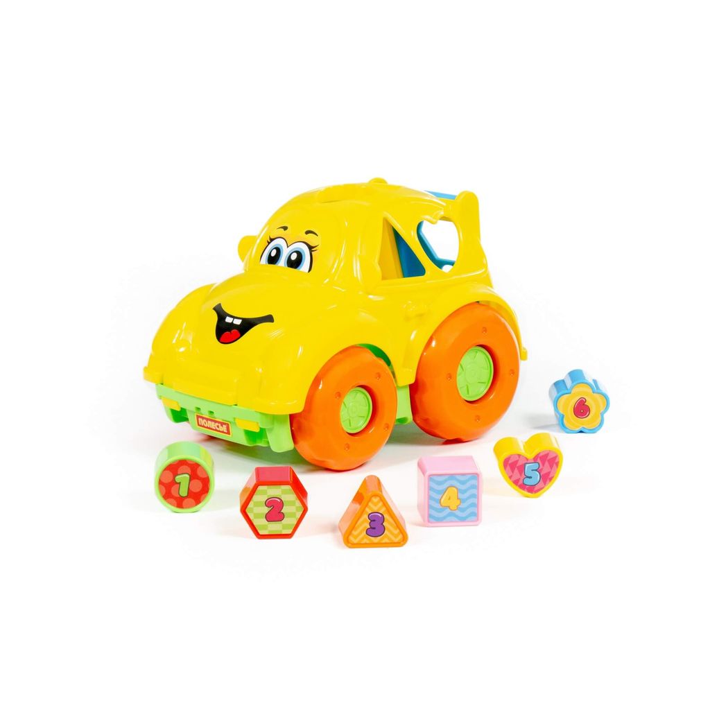 Игрушка развивающая Автомобиль легковой (в сеточке) - Полесье фото 6