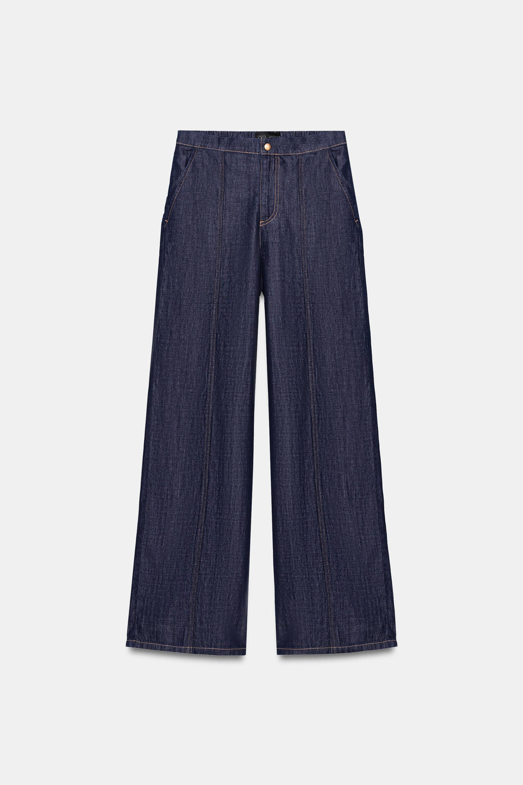 JEANS Z1975 JOGGER WIDE LEG TIRO ALTO / Azul - Zara фото 8