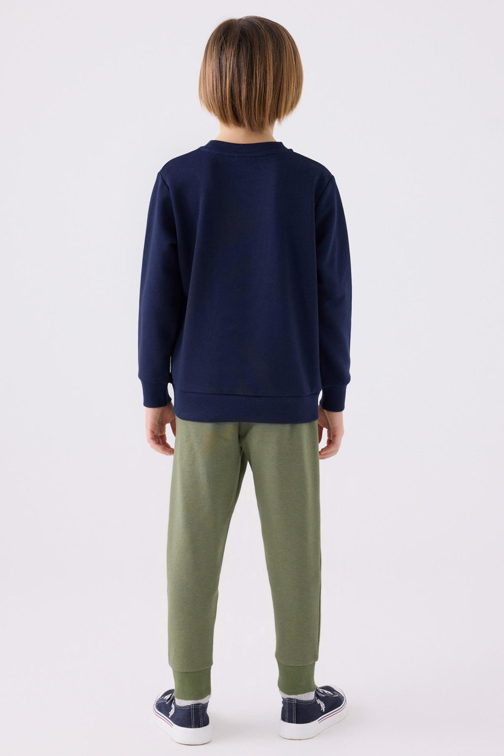 Erkek _ocuk Lacivert Pijama Tak_m_