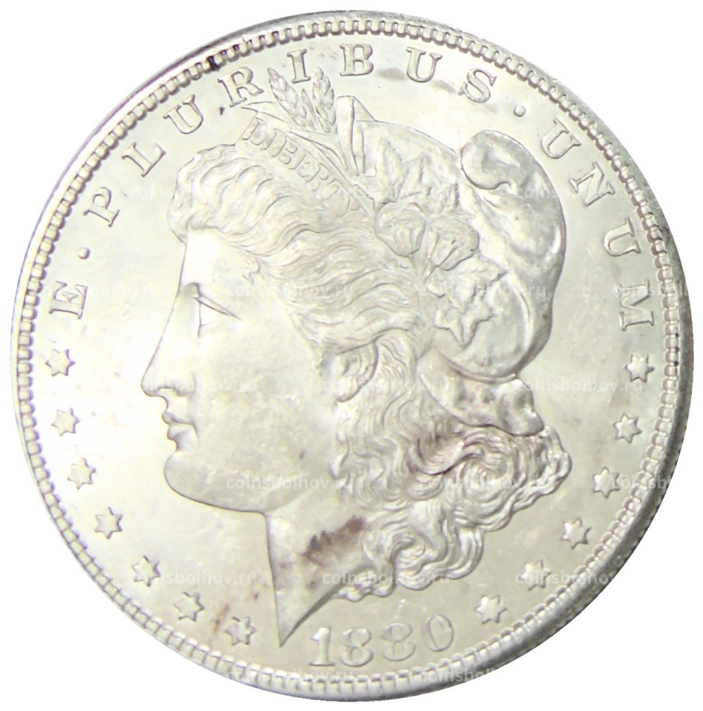 1 доллар 1880 года S США Доллар Моргана