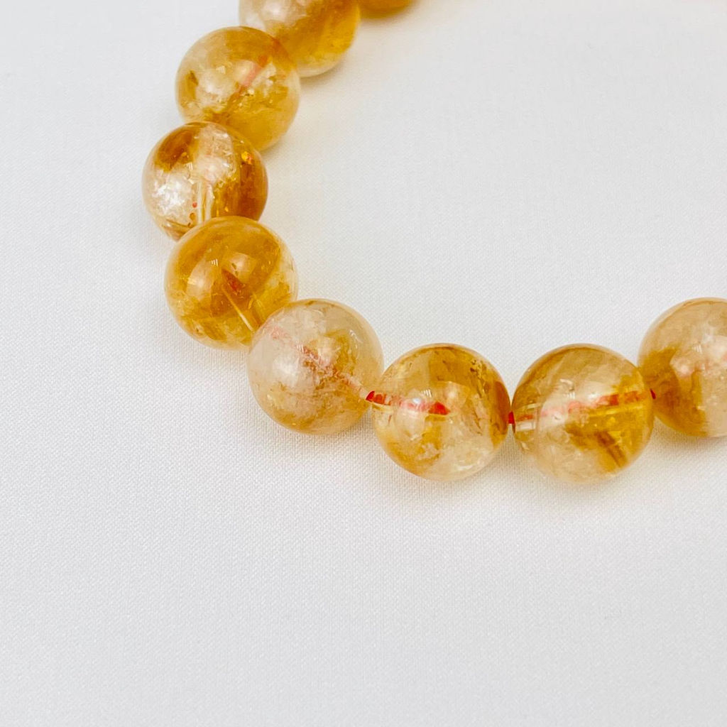 Браслет из Цитрина 18,5 см